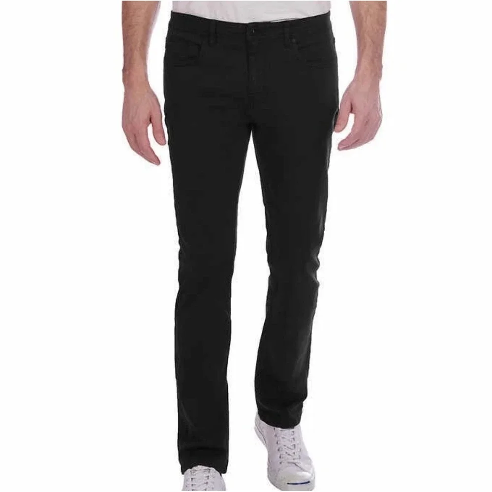 NWT Kenneth Cole Reaction Techni-Cole Men Performance Pant Blue Modern Fit 38x29